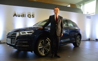 【アウディ Q5 新型】斎藤社長「SUVラインアップの主軸」…年販3000台目指す 画像