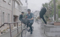 「STOP!自転車 ながらスマホ」、スマホを見ずに5km走行した人にコーヒーをプレゼント 画像
