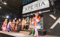 【東京ゲームショウ2017】今年はコスプレ!! Xperiaブース、人気ゲームのキャラクターが勢ぞろい 画像