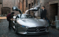 メルセデスAMG ヴィジョンGT と Eクラスカブリオレ 新型が『ジャスティス・リーグ』に 画像