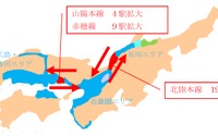 富山から山口までICカードのエリア統合…JR西日本「ICOCA」大幅拡大へ 画像