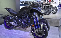 【東京モーターショー2017】ヤマハの3輪、ついにスポーツバイクに投入…二刀流で旋回性バツグン!! 画像