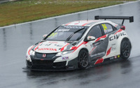【WTCC 日本ラウンド】期待を一身に背負って臨んだ母国戦、ホンダ・道上龍の闘いはいかに 画像