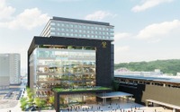 ビル内に「水と緑の立体庭園」…JR九州の熊本駅ビル、2021年オープンへ 画像