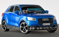 アウディ自動運転カップ、1/8スケールの Q2 が走行…独大学が優勝 画像