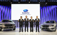 スバル レガシィ 改良新型を中国発売…最新アイサイト搭載【広州モーターショー2017】 画像