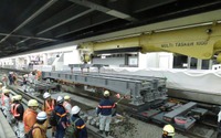 夜ごと繰り返されるリニアの「準備」…JR東海、品川駅の工事を初公開 画像