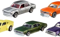 国産旧車ミニカー5種、ホットウィールから新春発売…早期売り切れ予想 画像