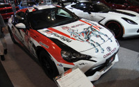 パッと見は痛車、れっきとした峠仕様のトヨタ 86…東京オートサロン2018 画像