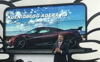 447km/hを支えるタイヤ、ミシュランが量産車世界最速のケーニグセグに純正装着…デトロイトモーターショー2018で発表 画像