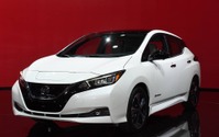 日産 リーフ 新型、米国予約受注が1万3000台突破…デトロイトモーターショー2018で発表 画像