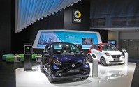 スマート、米国市場ではEVのみに…10周年記念車をデトロイトモーターショー2018で発表 画像