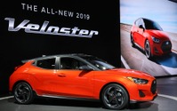 ヒュンダイのスポーツクーペ ベロスター に新型、1.6ターボは201hp…デトロイトモーターショー2018で発表 画像