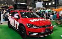 VWの新旧アウトドアスタイル、ゴルフオールトラック と タイプ2…東京オートサロン2018詳細画像 画像
