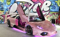 金キラじゃなくて“ピンキラ”、ライザーの ムルシエラゴ…東京オートサロン2018詳細画像 画像