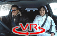 日産 リーフ を凍った湖の上で走らせたらどうなるか【VR試乗】 画像