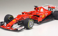 タミヤ、フェラーリSF70H 1/20スケールモデルを発売…2017年F1開幕戦仕様 画像