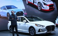 ヒュンダイ ソナタ 改良新型、PHVも同時デビュー…シカゴモーターショー2018 画像
