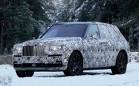 車名は『カリナン』に決定、ロールスロイス初のSUV…最新プロトタイプを公開 画像