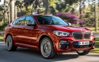 BMW X4 新型に「M40i」、3.0直6ターボは360hp…ジュネーブモーターショー2018で発表へ 画像
