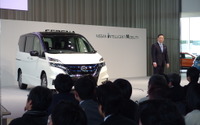 日産 セレナ に e-POWER を搭載、発売…26.2km/リットルの低燃費と力強い加速を両立 画像