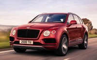 ベントレー ベンテイガ に550psのV8、ジュネーブモーターショー2018で公開へ 画像