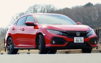 【ホンダ シビックハッチバック 試乗】上出来なCセグカー(ただし前後デザインを除く)…島崎七生人 画像