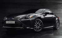 モチーフは日本の墨、レクサス RC にブラックエディション…ジュネーブモーターショー2018で発表へ 画像