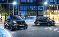スマート市販車に初の「EQ」、フォーツー と フォーフォー のEVに…ジュネーブモーターショー2018で公開へ 画像