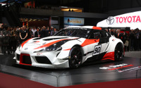 トヨタ スープラ 新型、市販モデルに先駆け公開「GRレーシングコンセプト」…ジュネーブモーターショー2018詳細画像 画像