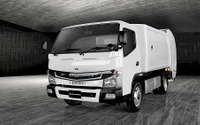 三菱ふそう×新明和、eキャンター ごみ収集車を共同開発へ 画像