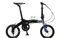 ドッペルギャンガー、片手で運べる14インチ折りたたみ自転車発売 超軽量7.7kg 画像