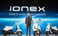 キムコが電動2輪車のソリューションをワールドプレミア…iONEX 画像