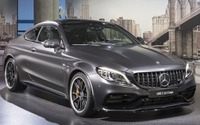 メルセデスAMG C63クーペ 改良新型を発表…ニューヨークモーターショー2018 画像