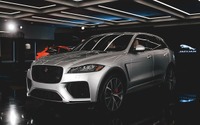 ジャガー F-PACE SVR に最新コネクト、4GのWi-Fi接続も可能…ニューヨークモーターショー2018 画像