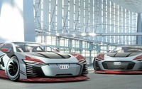 アウディが仮想電動スポーツ、ビジョングランツーリスモ 発表…1292psハイブリッド 画像