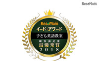 イード・アワード2018「子ども英語教室」保護者満足度No.1が決定 画像