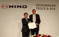 VWと日野、戦略的提携で合意…電動化やコネクト、自動運転などの技術を開発へ 画像