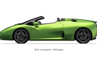 ザガートのランボルギーニ L595、今度はロードスター設定へ…再び ガヤルド ベースで 画像