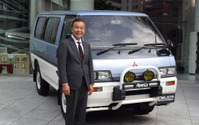 ダカール王者 増岡にとって思い出深いモデルは…三菱 デリカ 50周年 画像