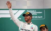 【F1 アゼルバイジャンGP】ルイス・ハミルトンが今季初優勝でランキングトップに浮上 画像