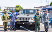 自衛隊「七十三式小型トラック」が子供たちに人気…筑フェス2018 画像