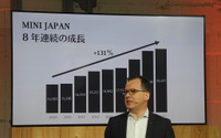 MINI本部長が分析、8年連続販売増の秘密 画像
