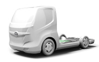 日野、小型EV商用車プラットフォームを展示予定…人とくるまのテクノロジー2018 画像