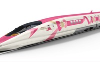 「ハローキティ新幹線」を運行、記念撮影ができる「かわいいお部屋」も 6月30日から 画像