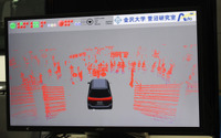 市内を完全自動で走行! 金沢大の自動運転車…人とくるまのテクノロジー2018 画像