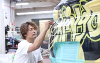 香取慎吾デザインのBMW X2ラッピングカー、六本木アートナイトで公開 5月26-27日 画像