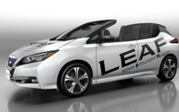 日産 リーフ がオープンカーに、3ドアのワンオフコンセプトカー発表 画像