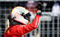 【F1 カナダGP】ベッテルが今季4度目のポールポジションを獲得 画像