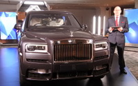 ロールスロイス、初のSUV カリナン を日本初公開「新しいベンチマークとなる」 画像